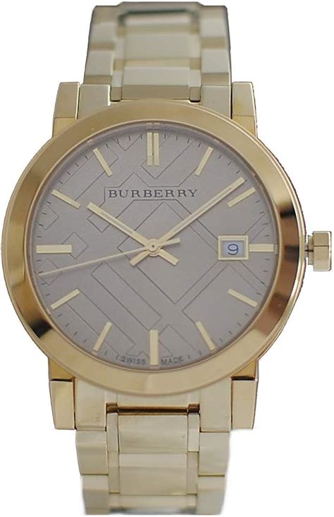 burberry herrenuhr gold|Burberry signatures for men.